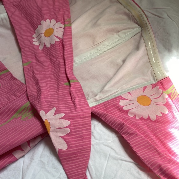 Lily Pulitzer Daisy pattern pink strapless dress - Picture 5 of 6